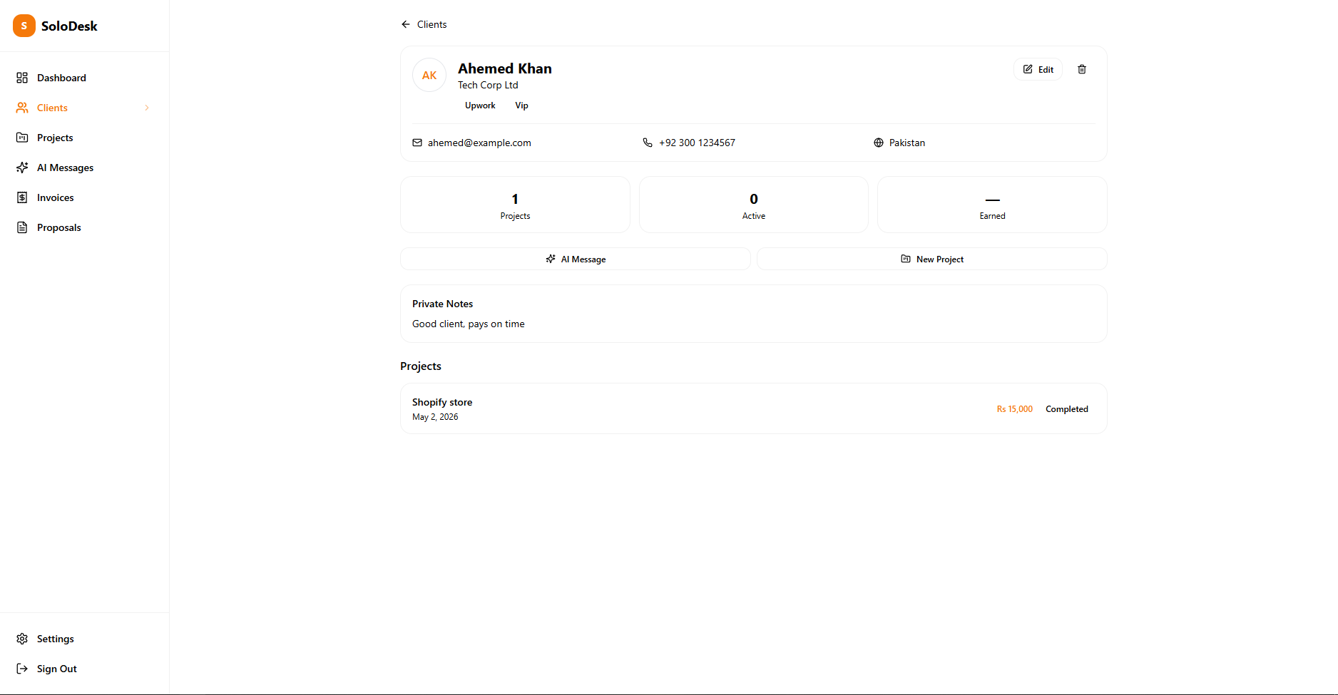 SoloDesk screenshot 3