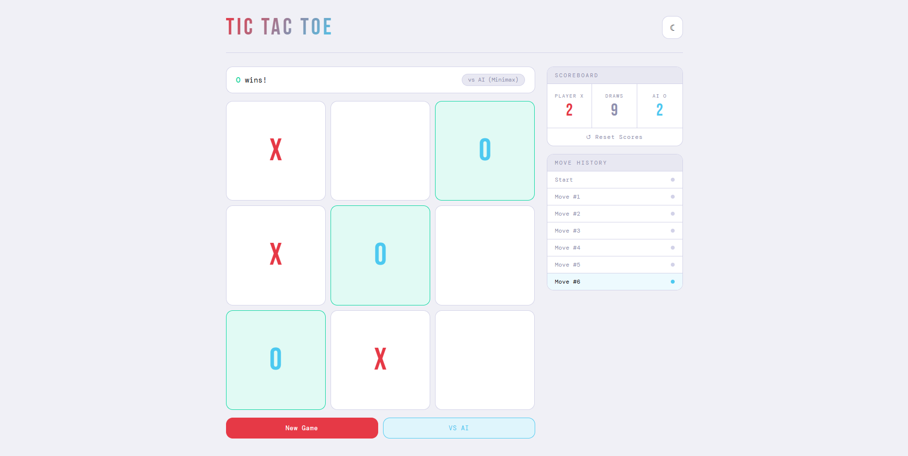 Tic Tac Toe AI screenshot 1